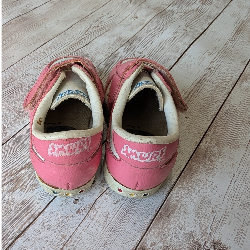 Vintage 1980s Smurf Pink toddler shoe size 3 - Picture 5 of 5